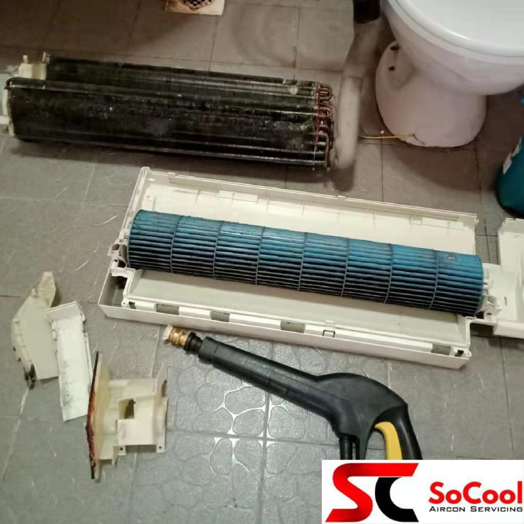 Aircon Chemical Overhaul | SoCool Pte Ltd