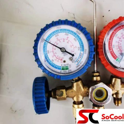 Check Aircon Gas Level | SoCool Pte Ltd