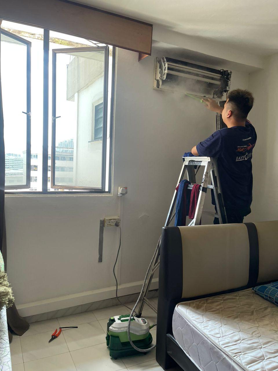 aircon steam cleaning